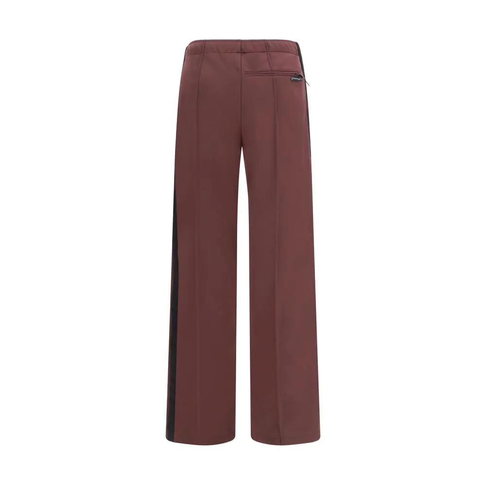 Courrèges Sample Sale | Courrèges Bordeaux Polyester Athletic Pants - | Designer outlet