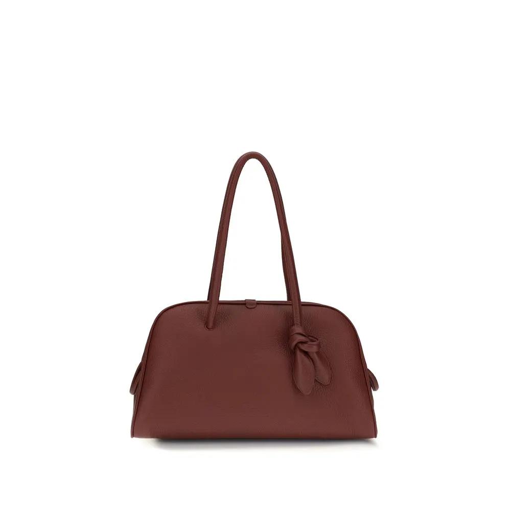 Jacquemus Sample Sale | Jacquemus Bordeaux Calf Leather Bos Taurus Handbag - | Designer outlet