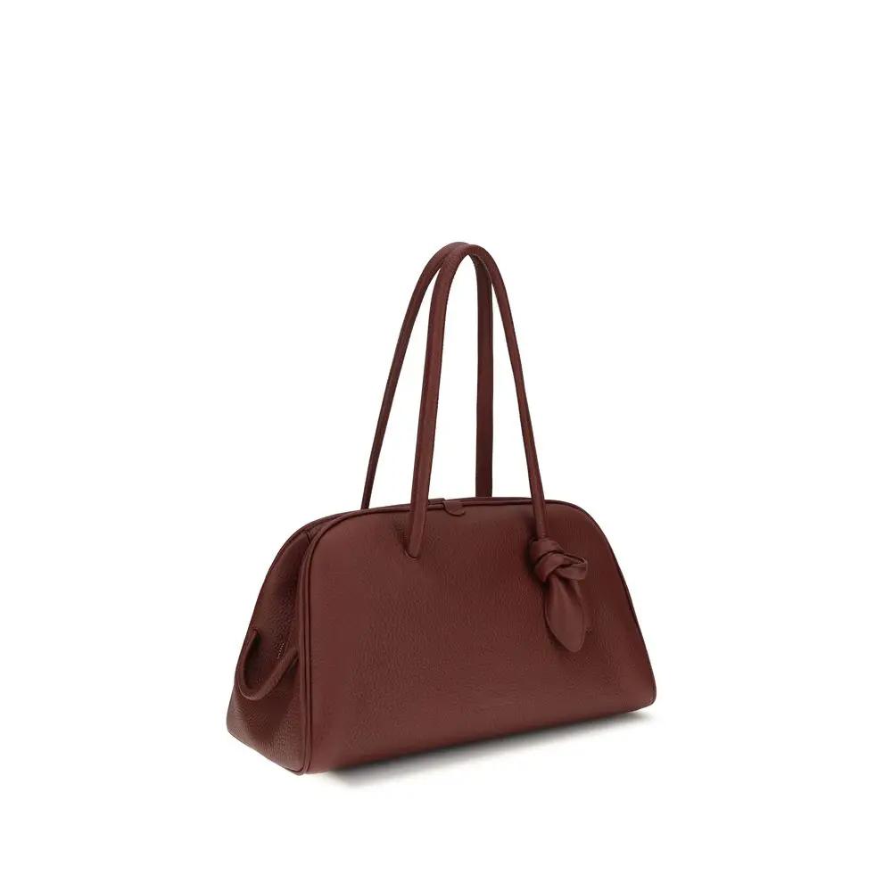 Jacquemus Sample Sale | Jacquemus Bordeaux Calf Leather Bos Taurus Handbag - | Designer outlet