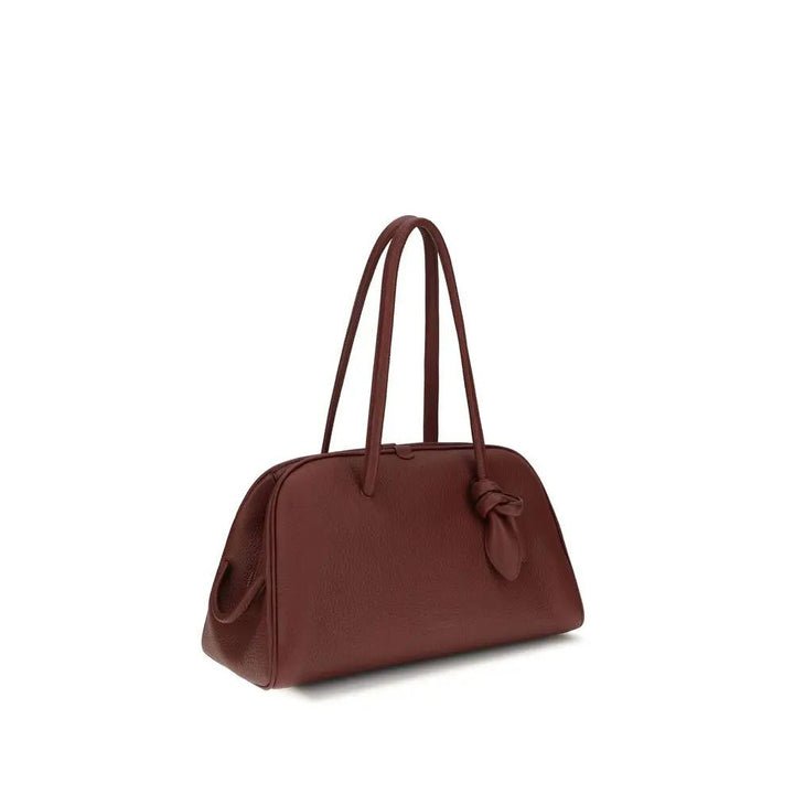 Jacquemus Sample Sale | Jacquemus Bordeaux Calf Leather Bos Taurus Handbag - | Designer outlet