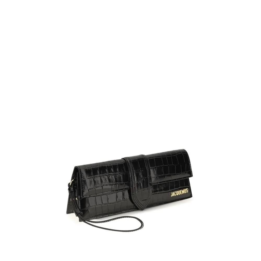 Jacquemus Sample Sale | Jacquemus Black Calf Leather Bos Taurus Clutch Bag - | Designer outlet