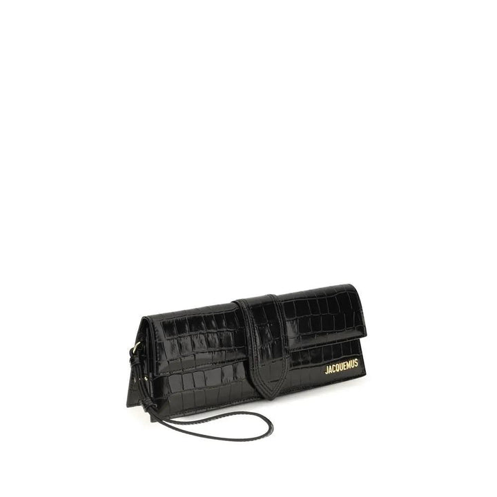 Jacquemus Sample Sale | Jacquemus Black Calf Leather Bos Taurus Clutch Bag - | Designer outlet