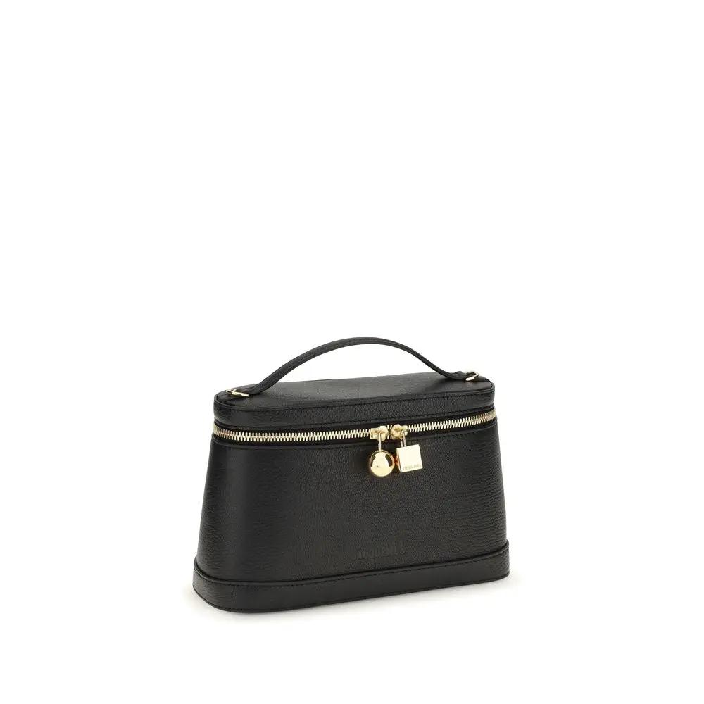 Jacquemus Sample Sale | Jacquemus Black Calf Leather Bos Taurus Shoulder Bag - | Designer outlet