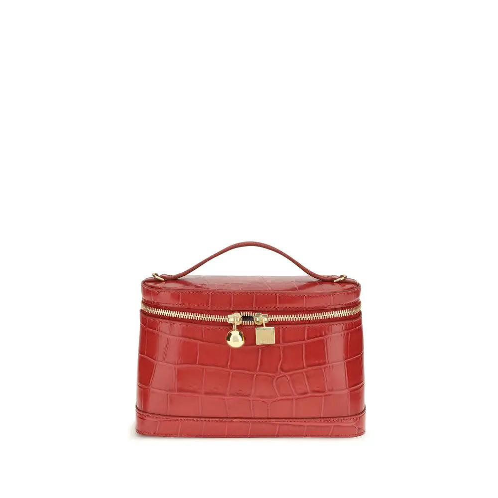 Jacquemus Sample Sale | Jacquemus Red Calf Leather Bos Taurus Shoulder Bag - | Designer outlet