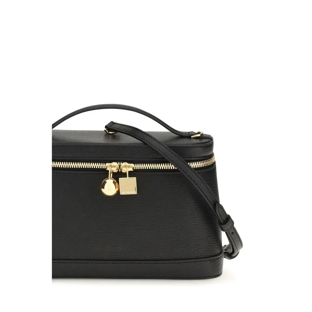 Jacquemus Sample Sale | Jacquemus Black Calf Leather Bos Taurus Shoulder Bag - | Designer outlet