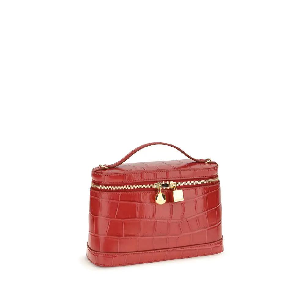 Jacquemus Sample Sale | Jacquemus Red Calf Leather Bos Taurus Shoulder Bag - | Designer outlet
