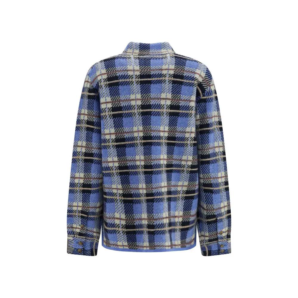 Guest in Residence Sample Sale | Guest in Residence Blue Cashmere Shirt - | Designer outlet