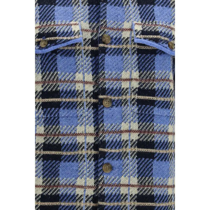 Guest in Residence Sample Sale | Guest in Residence Blue Cashmere Shirt - | Designer outlet