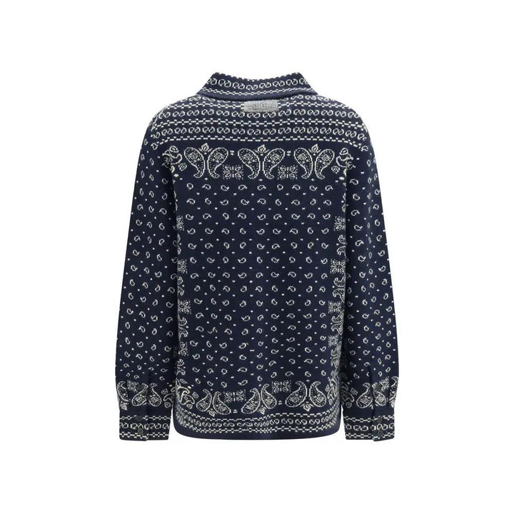 Guest in Residence Sample Sale | Guest in Residence Blue Cashmere Shirt - | Designer outlet