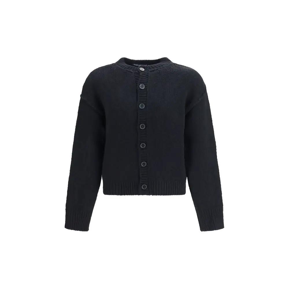 Our Legacy Sample Sale | Our Legacy Black Wool Oves Aries Cardigan - | Designer outlet