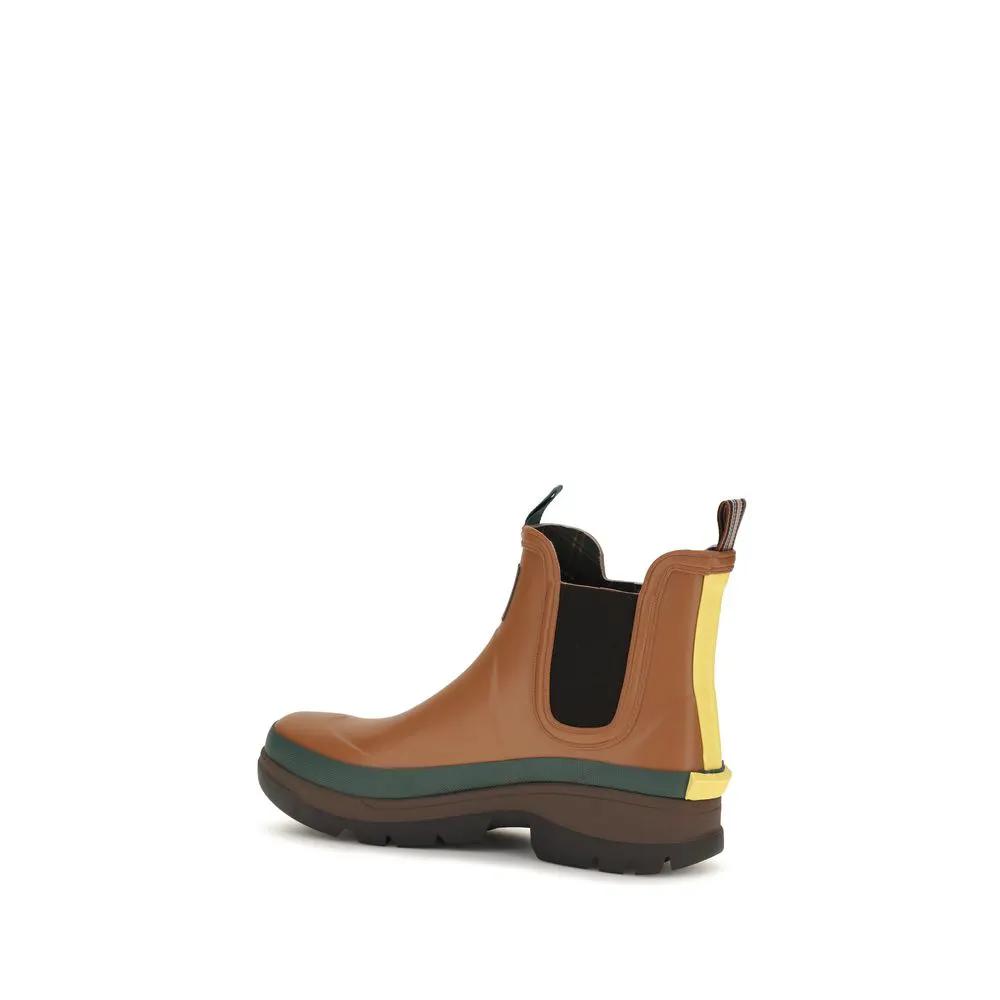 Barbour Sample Sale | Barbour Brown Rubber Chelsea Boots - | Designer outlet