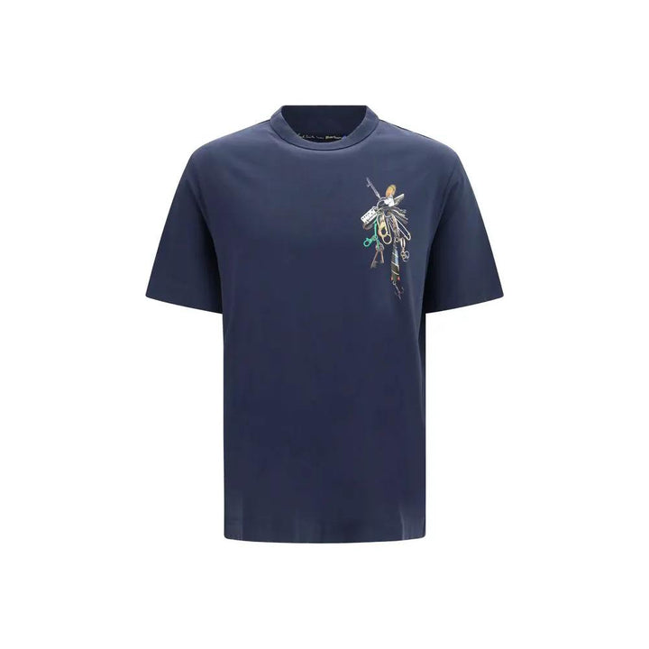 Barbour Sample Sale | Barbour Blue Cotton T-Shirt - | Designer outlet