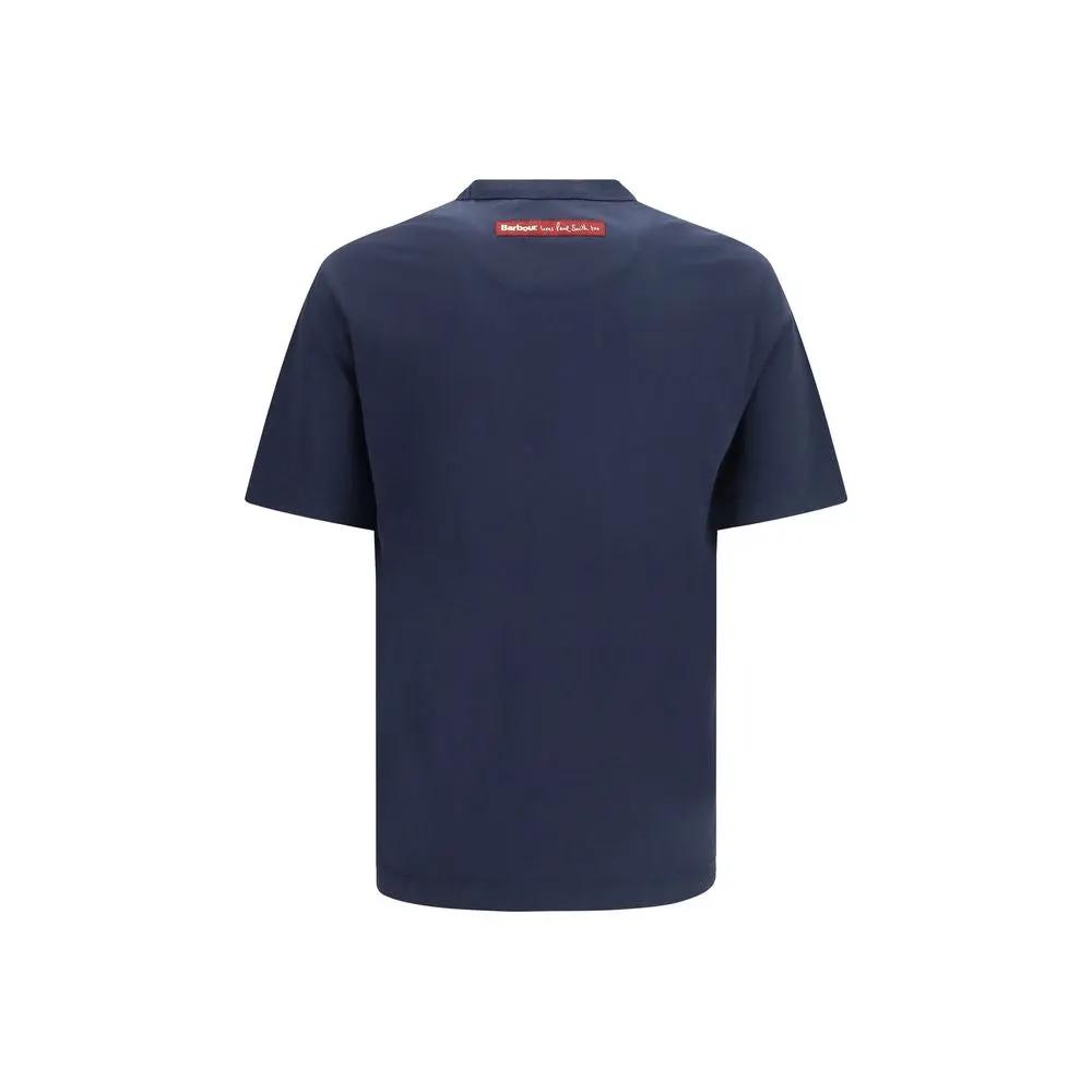 Barbour Sample Sale | Barbour Blue Cotton T-Shirt - | Designer outlet