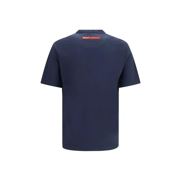 Barbour Sample Sale | Barbour Blue Cotton T-Shirt - | Designer outlet