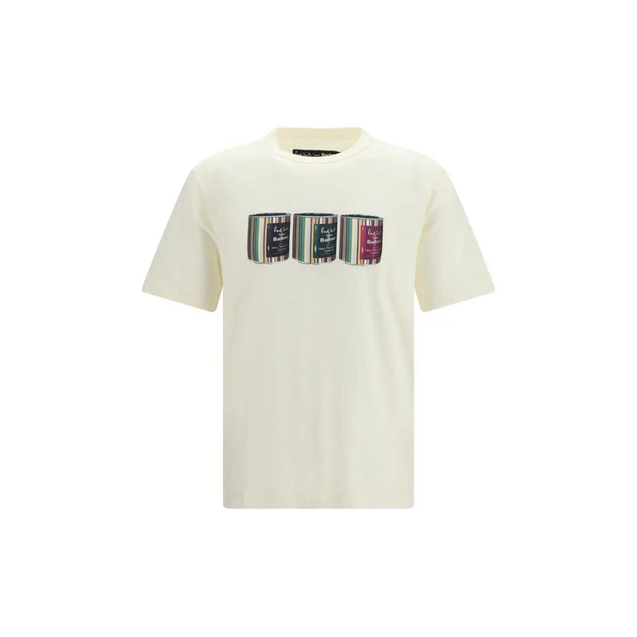 Barbour Sample Sale | Barbour Beige Cotton T-Shirt - | Designer outlet