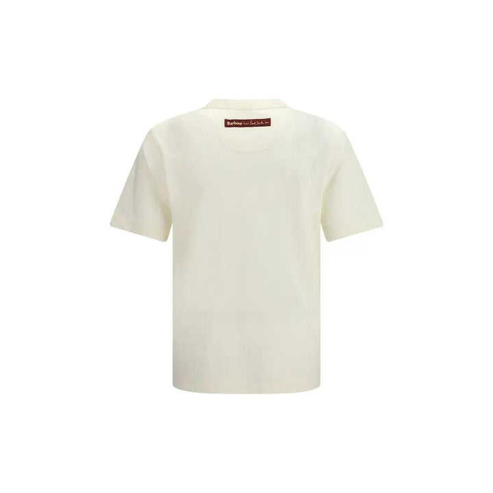 Barbour Sample Sale | Barbour Beige Cotton T-Shirt - | Designer outlet