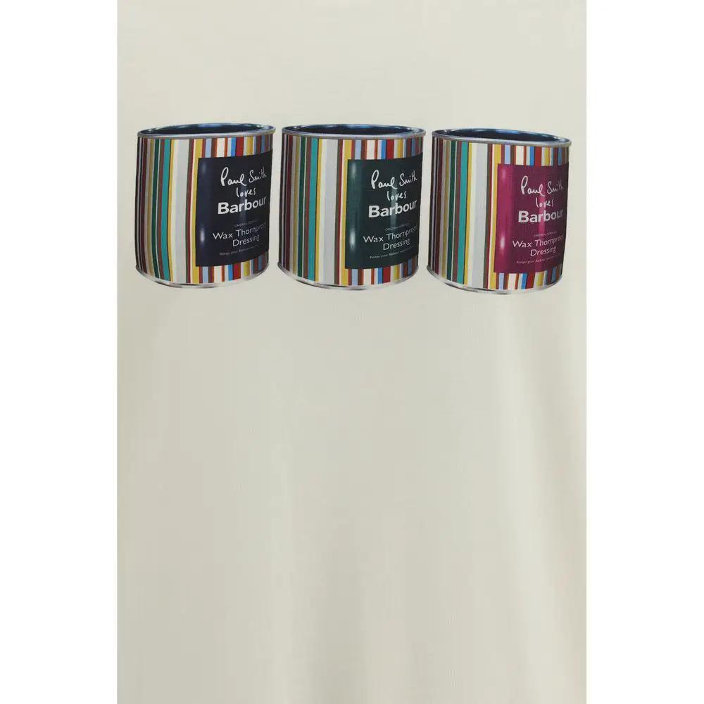 Barbour Sample Sale | Barbour Beige Cotton T-Shirt - | Designer outlet