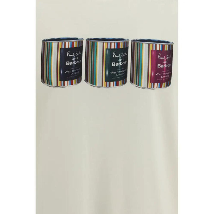 Barbour Sample Sale | Barbour Beige Cotton T-Shirt - | Designer outlet