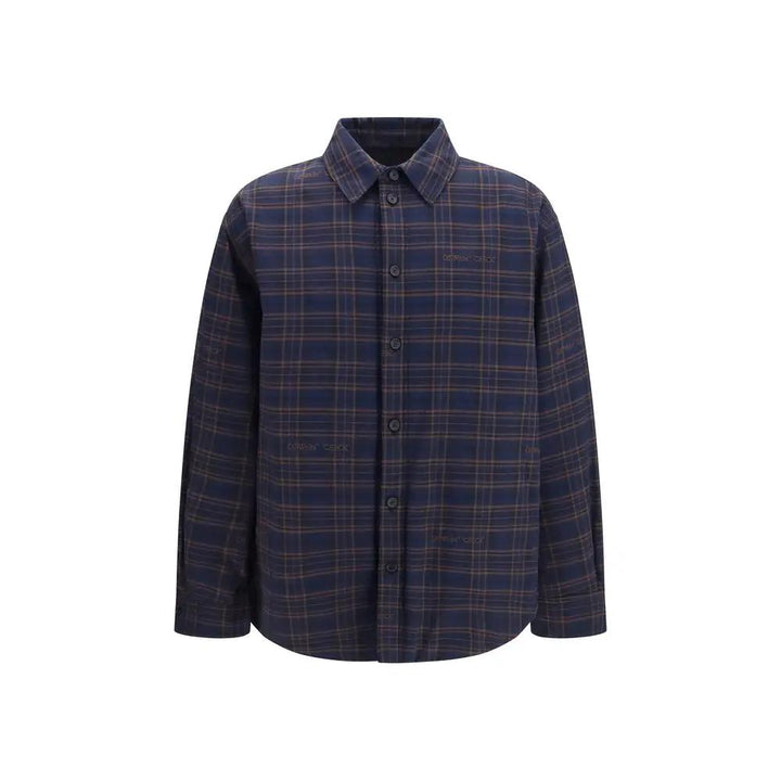 Off-White Sample Sale | Off-White Blue Cotton Shirt - | Designer outlet