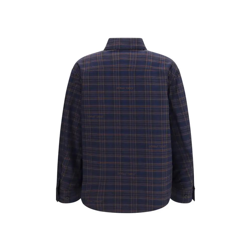 Off-White Sample Sale | Off-White Blue Cotton Shirt - | Designer outlet