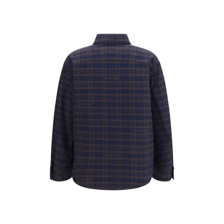Off-White Sample Sale | Off-White Blue Cotton Shirt - | Designer outlet