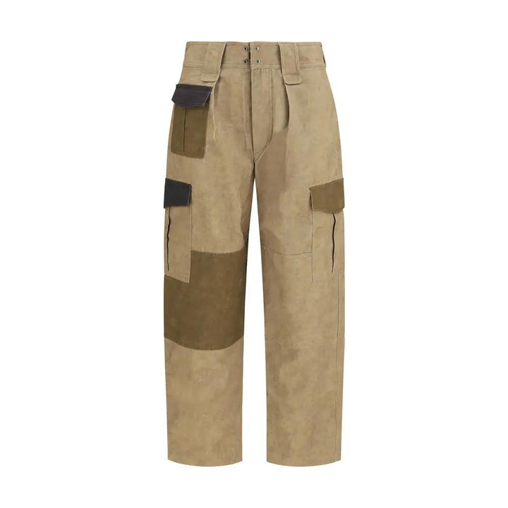 Isabel Marant Étoile Sample Sale | Isabel Marant Étoile Bicolor Cotton Cargo Pants - | Designer outlet