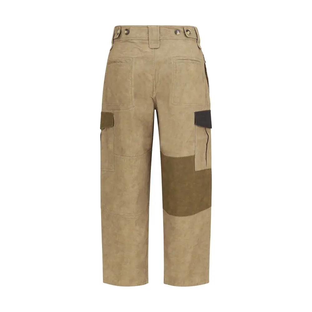 Isabel Marant Étoile Sample Sale | Isabel Marant Étoile Bicolor Cotton Cargo Pants - | Designer outlet
