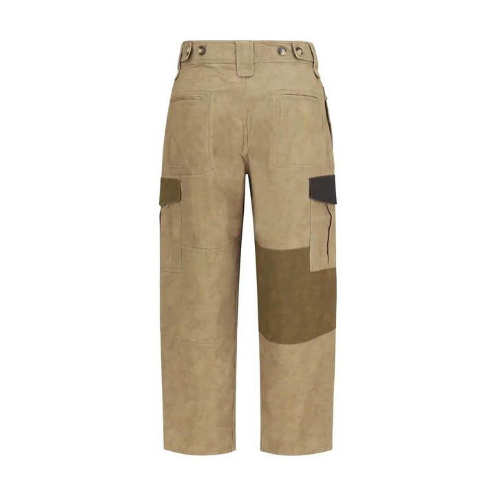 Isabel Marant Étoile Sample Sale | Isabel Marant Étoile Bicolor Cotton Cargo Pants - | Designer outlet