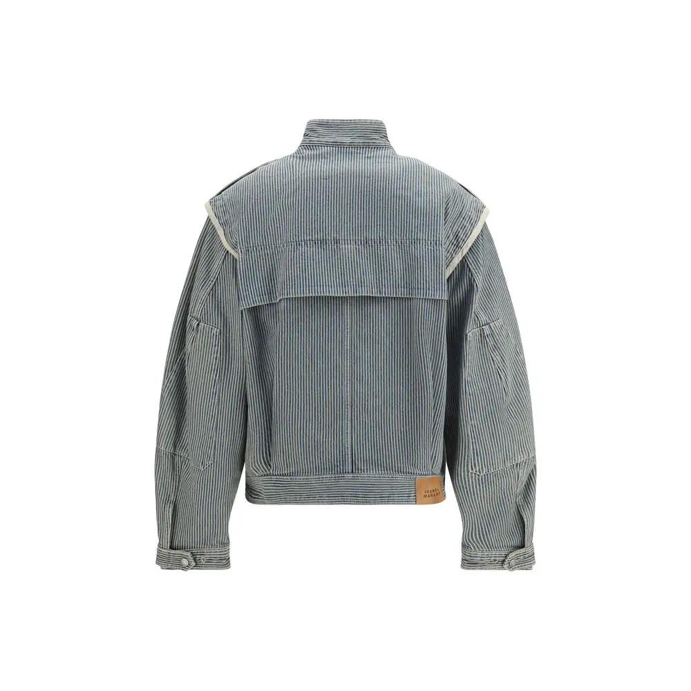 Isabel Marant Étoile Sample Sale | Isabel Marant Étoile Blue Cotton Jacket - | Designer outlet