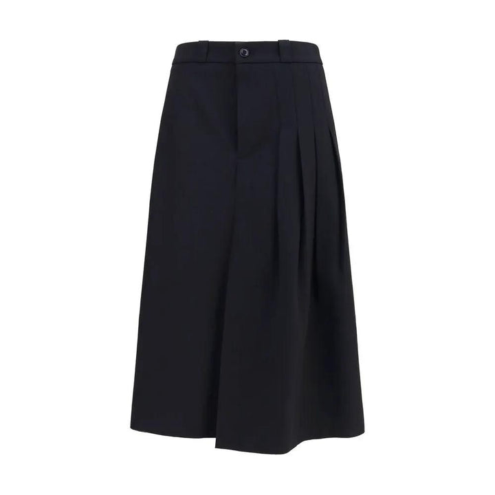 Our Legacy Sample Sale | Our Legacy Black Wool Oves Aries Midi Skirt - | Designer outlet