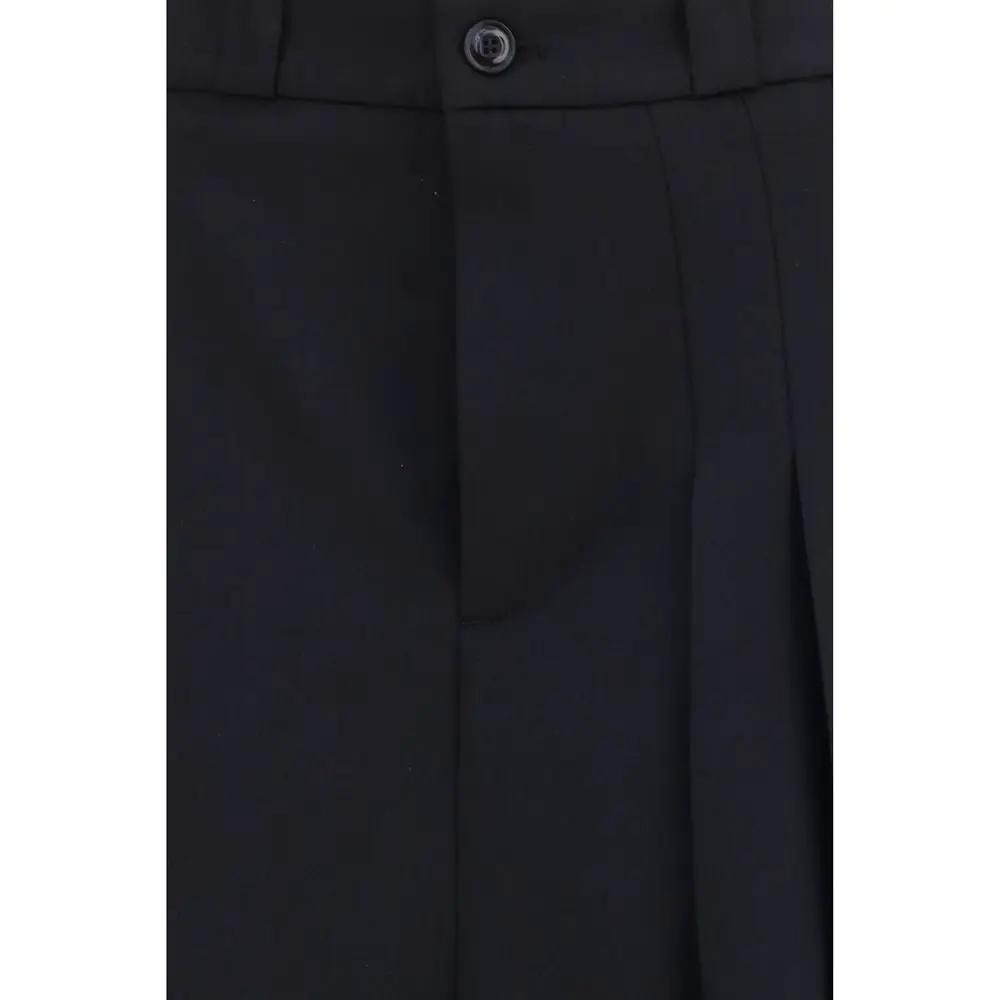 Our Legacy Sample Sale | Our Legacy Black Wool Oves Aries Midi Skirt - | Designer outlet