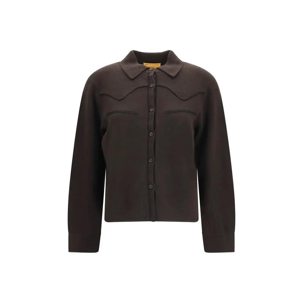 Guest in Residence Sample Sale | Guest in Residence Brown Denim Shirt - | Designer outlet