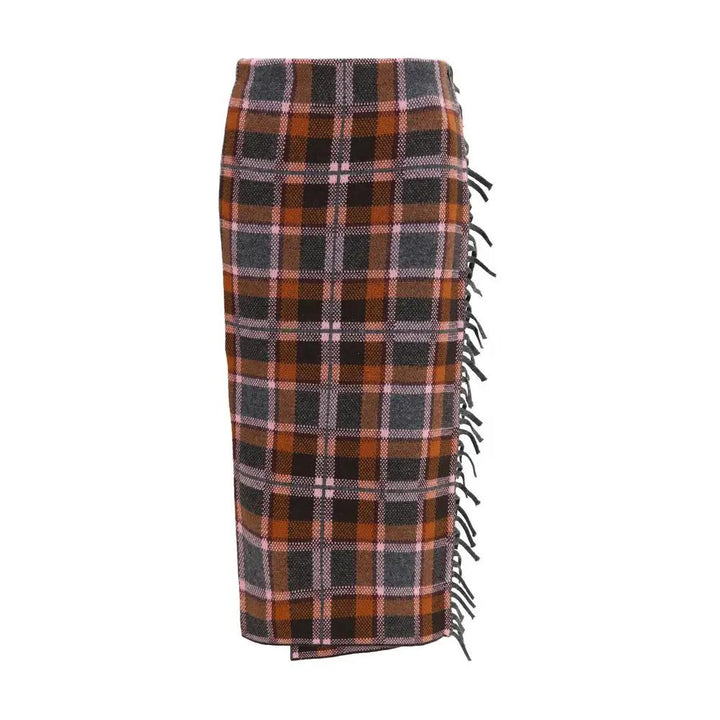 Guest in Residence Sample Sale | Guest in Residence Brown Wool Oves Aries Midi Skirt - | Designer outlet