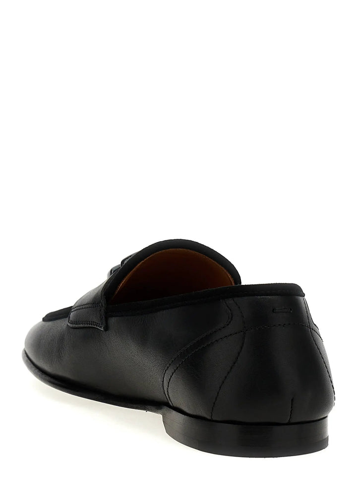 Dolce &amp; Gabbana Sample Sale | Dolce &amp; Gabbana Black Calfskin Slip-On Loafers - | Designer outlet