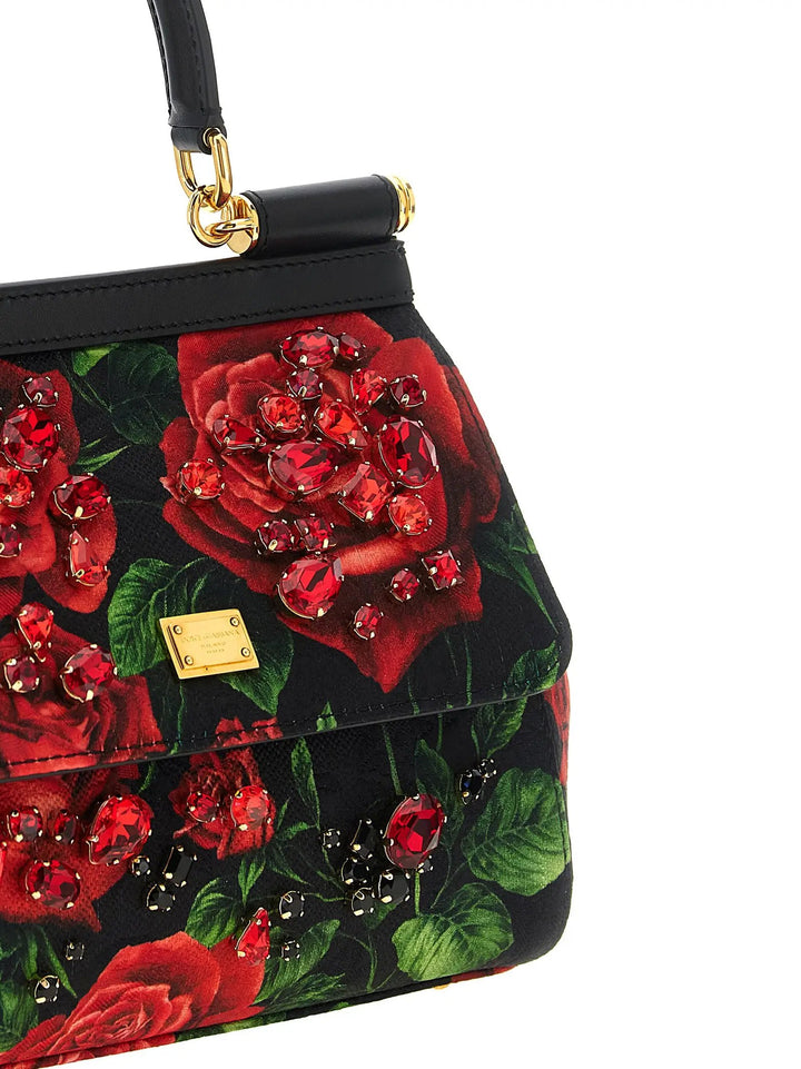 Dolce &amp; Gabbana Sample Sale | Dolce &amp; Gabbana Red Cotton Handbag - | Designer outlet