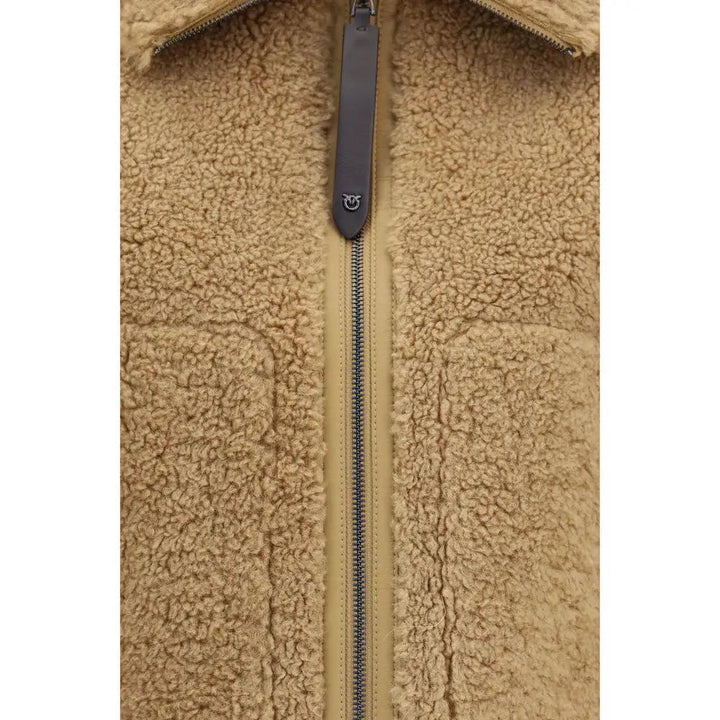PINKO Sample Sale | PINKO Beige Polyester Shell Jacket - | Designer outlet