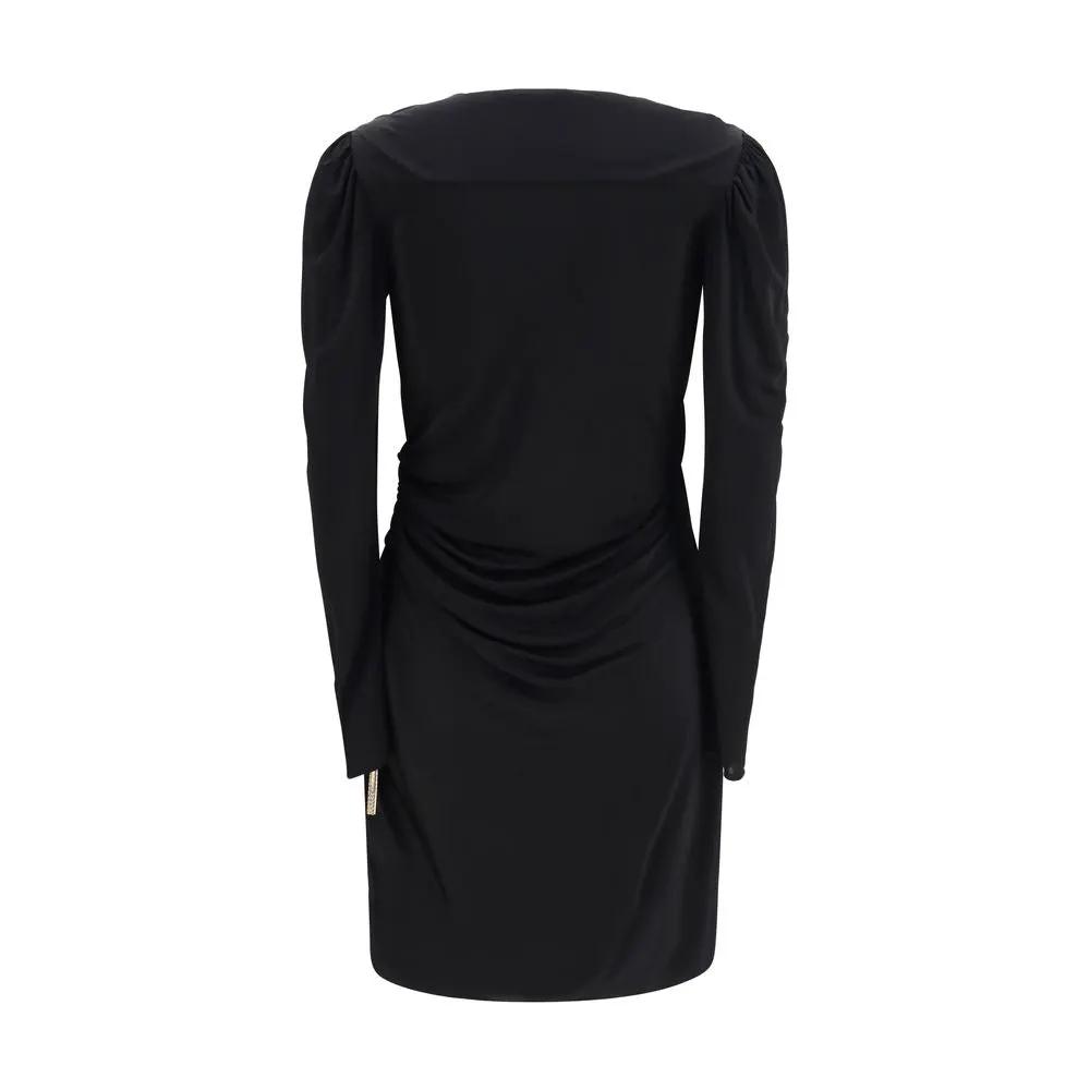 Balmain Sample Sale | Balmain Black Viscose Casual Dress - | Designer outlet