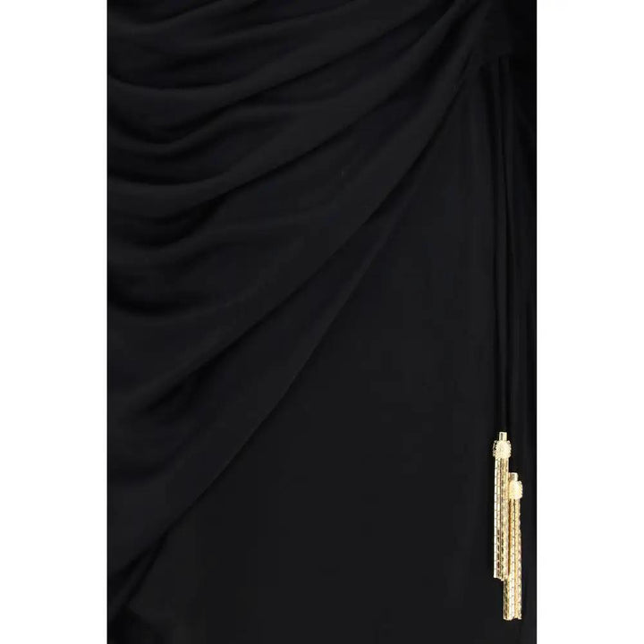 Balmain Sample Sale | Balmain Black Viscose Casual Dress - | Designer outlet
