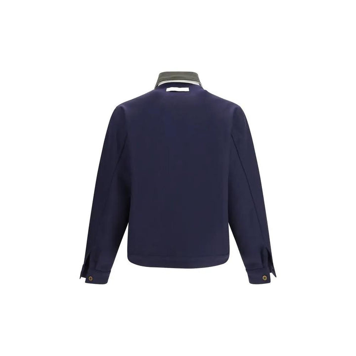 GR10K Sample Sale | GR10K Blue Wool Oves Aries Jacket - | Designer outlet