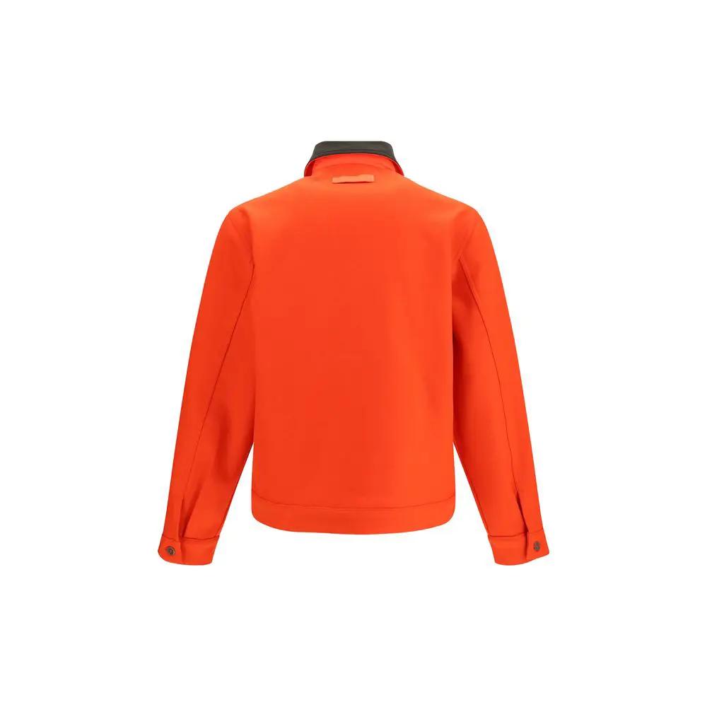 GR10K Sample Sale | GR10K Red Wool Oves Aries Full-Length Jacket - | Designer outlet