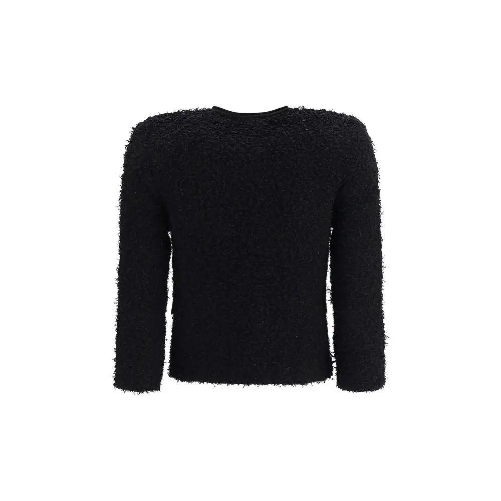 Balmain Sample Sale | Balmain Black Viscose Shell Jacket - | Designer outlet