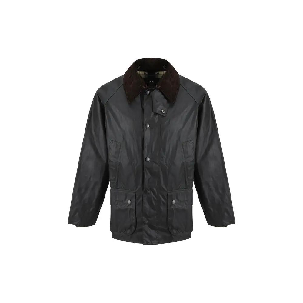Barbour Sample Sale | Barbour Black Cotton Full-Length Jacket - | Designer outlet