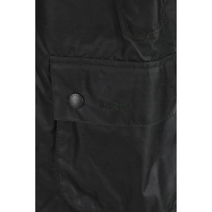 Barbour Sample Sale | Barbour Black Cotton Full-Length Jacket - | Designer outlet