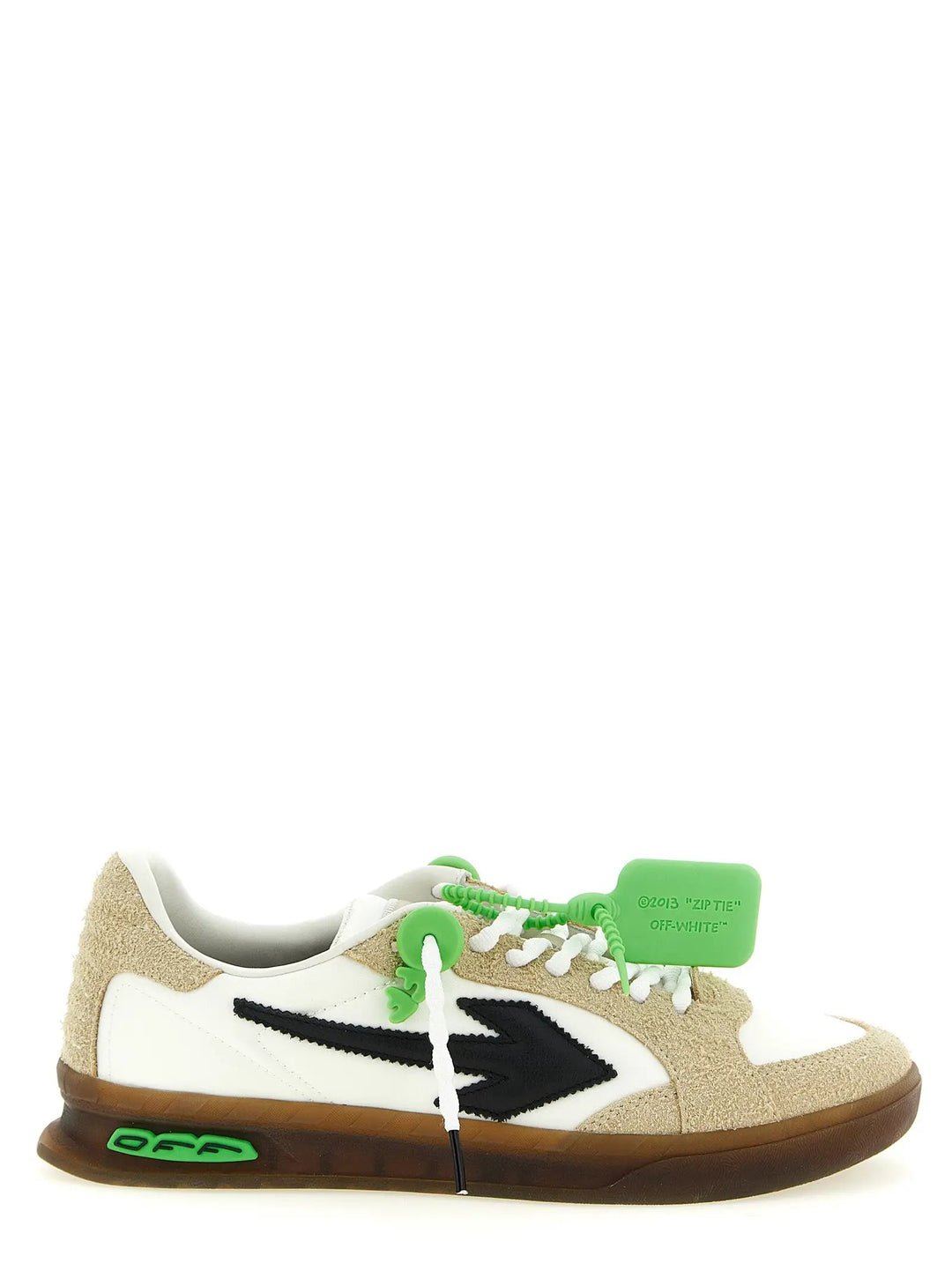 Off-White Sample Sale | Off-White Multicolor Nylon Athletic Sneakers - | Designer outlet