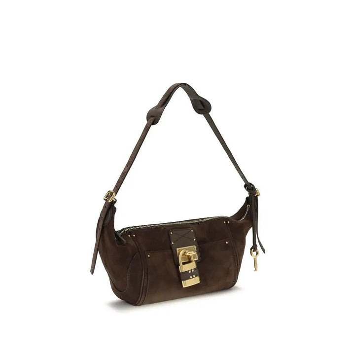 Chloé Sample Sale | Chloé Brown Calf Leather Bos Taurus Shoulder Bag - | Designer outlet