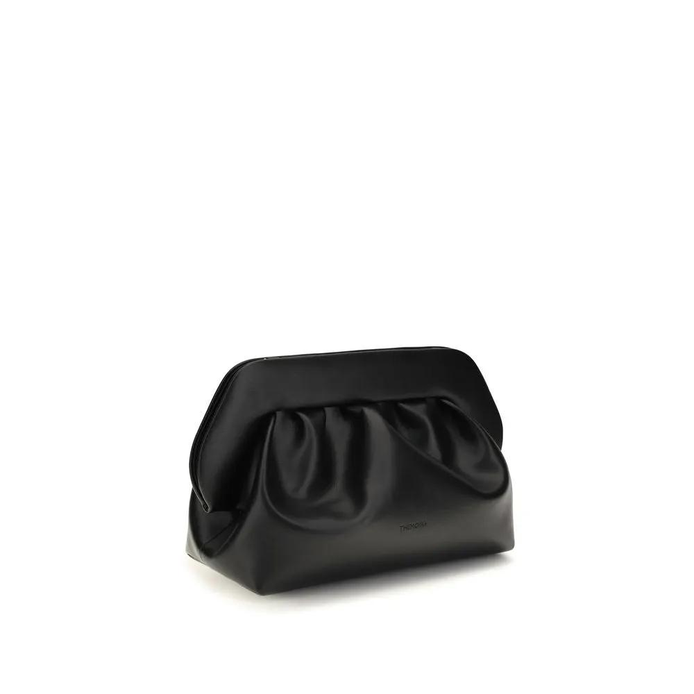 THEMOIRè Sample Sale | THEMOIRè Black Recycled Leather Clutch Bag - | Designer outlet