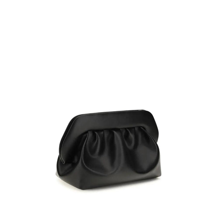 THEMOIRè Sample Sale | THEMOIRè Black Recycled Leather Clutch Bag - | Designer outlet