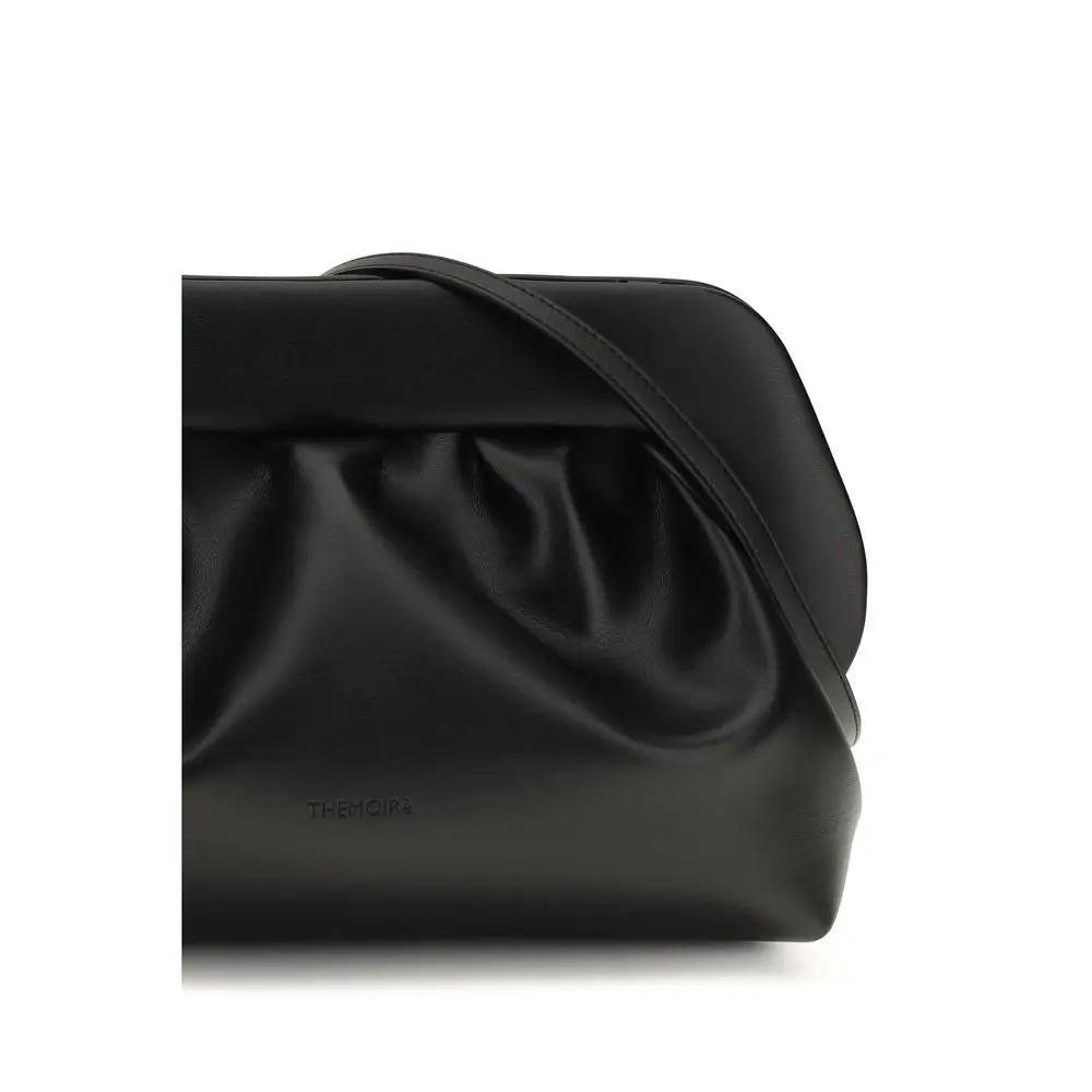 THEMOIRè Sample Sale | THEMOIRè Black Recycled Leather Clutch Bag - | Designer outlet