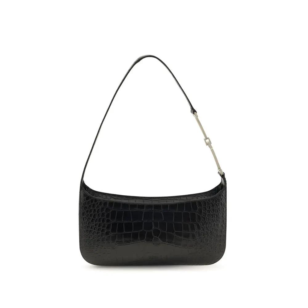 Tom Ford Sample Sale | Tom Ford Black Calf Leather Bos Taurus Shoulder Bag - | Designer outlet