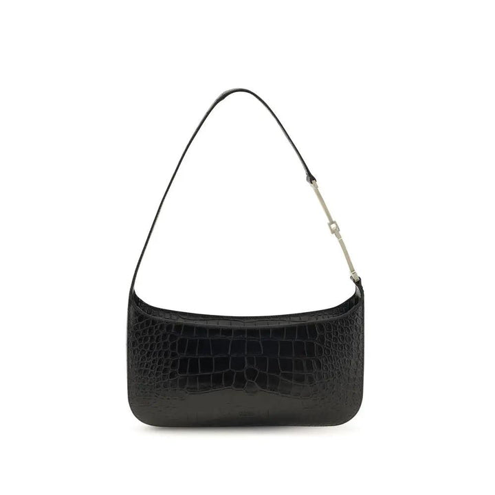 Tom Ford Sample Sale | Tom Ford Black Calf Leather Bos Taurus Shoulder Bag - | Designer outlet